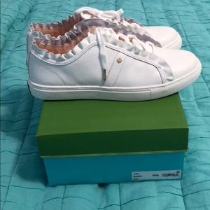 New Kate Spade Lynn white sneakers size 8 1/2